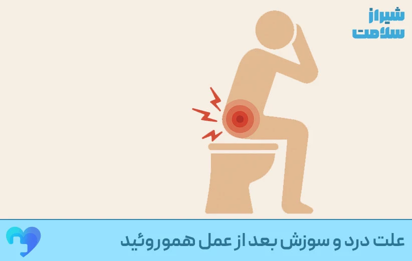 علت درد و سوزش بعد از عمل هموروئید علت_درد_و_سوزش_بعد_از_عمل_هموروئید